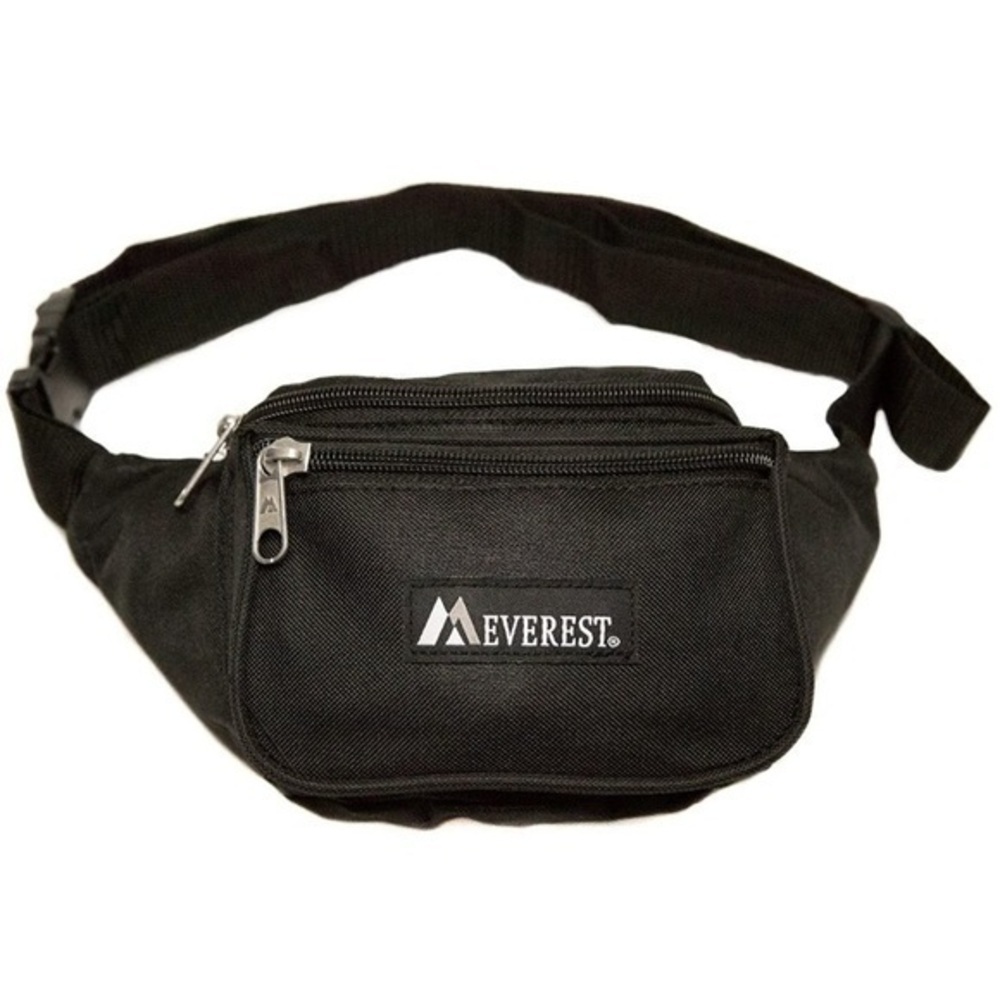 NWT Everest Signature Waist Pack - Standard, Black, One Size